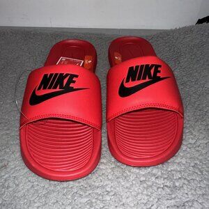 Men's Nike Victori One‎ Slide University Red/Black (CN9675 600)size 7